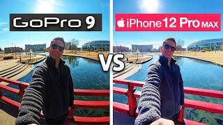 GoPro HERO 9 vs iPhone 12 Pro Max Ultra-Wide Camera Test