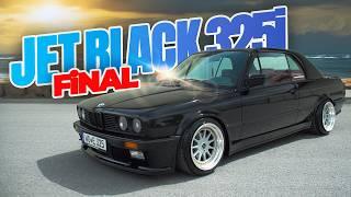 JET BLACK 325i PROJESİ TAMAMLANDI EFSANE OLDU  #e30 #325i