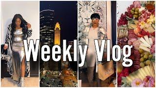 Weekly Vlog My First “Board Party” + New Years Celebration + Rearranging My Beauty Room + Shopping