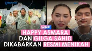 Happy Asmara dan Gilga Sahid Dikabarkan Resmi Menikah Hanya Undang Keluarga Serta Kerabat