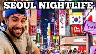 SEOUL NIGHTLIFE is INSANE Hongdae 홍대 South Korea