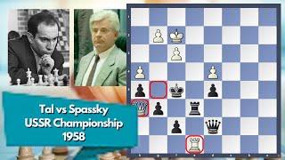 USSR Championship  Tal vs Spassky  1958