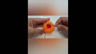 Garfield doll head part. #cute #funny #hand_made #education #education #garfield # doll