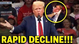 Trump Crowd FALLS ASLEEP during his MENTAL BREAKDOWN