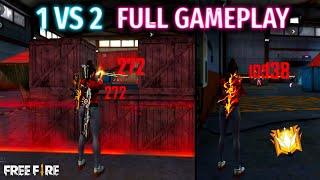 LONE WOLF MODE  1 VS 2 Pro  Full Gameplay- Garena Free Fire
