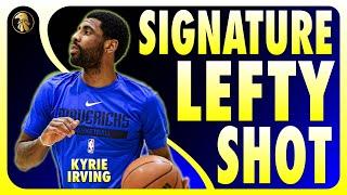 How to  Kyrie Irving SIGNATURE LEFT HAND Shots Details #nba #nbaplayoffs #kyrieirving