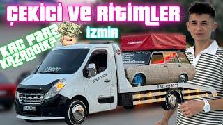 ÇEKİCİYLE 1GÜN KAÇ PARA KAZANDIK? RİTİMLERLE PİYASA #izmirişiçekici #ritimpiyasa #berkcakmak #cekici