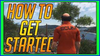 How To Get STARTED In SCUM 2024  SCUM Beginners Guide