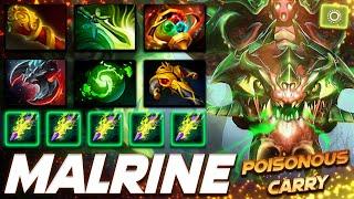 Malrine Viper Poisonous Carry Super Build - Dota 2 Pro Gameplay Watch & Learn