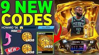 UPDATENBA 2K MOBILE CODES JUNE 2024 - NBA 2K MOBILE REDEEM CODES 2024  CODE FOR NBA 2K MOBILE