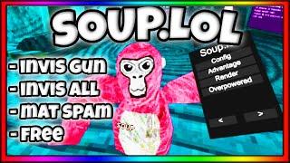 THE MOST OP MOD MENU Soup.Lol  Gorilla Tag Mod Menu Review