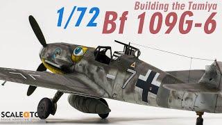 Building The 172 Tamiya Bf 109G-6 Scale Model Aircraft