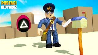  Postacı Oluyoruz Squid Game Petleri   Postman Simulator  Roblox Türkçe