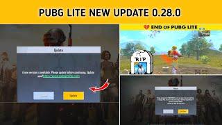 Pubg Lite New Update 0.28.0  Pubg Lite New Update Release Date  New Update In Pubg Mobile Lite