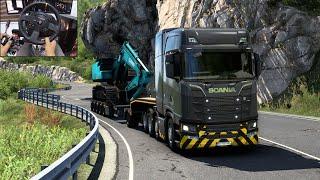 Scania 540 S - West Balkans - Euro Truck Simulator 2  Thrustmaster TX