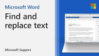 How to search for and replace text in a Word document  Microsoft