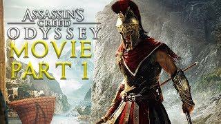 ASSASSINS CREED ODYSSEY All Cutscenes PART 1 Game Movie Xbox One X Enhanced