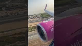 WIZZAIR A321neo landing in OMAN **AMAZING VIEW**