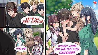 Manga Dub I went to meet my online friends and I expected a bunch of guys but... RomCom