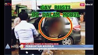 ASYIK MOBIL GOYANG Pasangan Homo Digerebek Polisi dalam Kondisi Bugil di Pati - BIP 2212