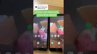 CUKUP 1 HP PAKAI APK UDAH BISA BEGINI