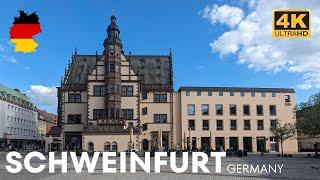 Schweinfurt Germany A Walking tour in 2024 I Travel Germany I 4K HDR