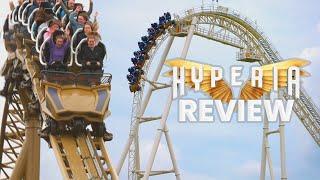 Hyperia Review  Thorpe Parks New Record Breaking Hyper Coaster & the UKs BEST