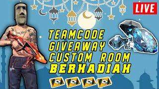 LIVE FF  TEAMCODE - GIVEAWAY - CR BERHADIAH  #Cek Deskripsi