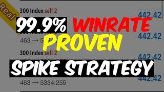 Zero LOSS 99.9%accurate Boom and Crash  Spike Catching and Scalping Strategy Tested 100 times