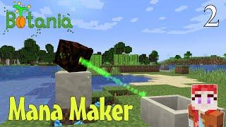 BOTANIA mod 1.20.1 SurvivalTutorial 2 Making Mana