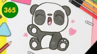 HOW TO DRAW A CUTE Panda KAWAII