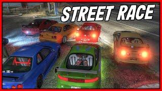 GTA 5 Roleplay - Fast & Furious Movie Cars Shut Down Highway Street Racing  RedlineRP #882