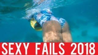 Sexy Girls Fails  New Funny Compilation  Year 2018