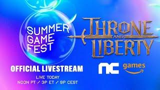 SUMMER GAME FEST 2023 - ANÚNCIO DE THRONE AND LIBERTY AO VIVO