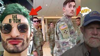 Soldiers Heckled By Racist LiL B*tch & This Happens..