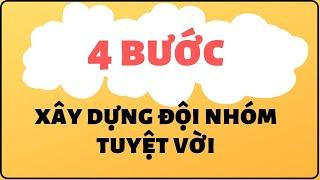 4 bước để tạo ra một đội nhóm tuyệt vời dành cho người muốn trở thành lãnh đạo  Phạm Thành Long