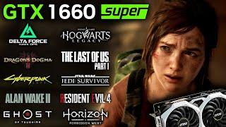 GTX 1660 SUPER  Test in 12 Games August 2024