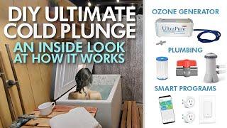 How the Ultimate Cold Plunge Works  Ozone Setup  Pump  Timers & Programming explained  DIY Guide