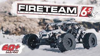 Introducing the ARRMA FIRETEAM 6S BLX Speed Assault Vehicle ARA7618