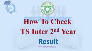 TS Inter 2nd Year Results 2017 - Telangana Inter Results 2017 - 1st & 2nd Year