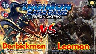 Digimon TCG Evolution Cup Finals Dorbickmon VS Leomon #digimon #digimontcg