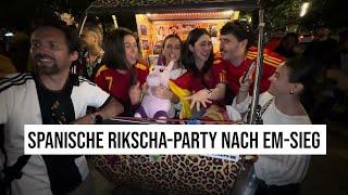 14.07.2024 Rikscha Party for Spanish Champions in Berlin #ESPENG #euro2024 #Spain #españa #campeones