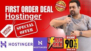 First Order Discount at Hostinger 91% - Latest 2024 Coupon Codes