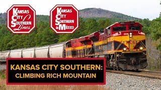 Kansas City Southern Climbing Rich Mountain