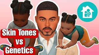 Can Black Sims make White Kids? Genetics Experiment in the Sims 4- p2