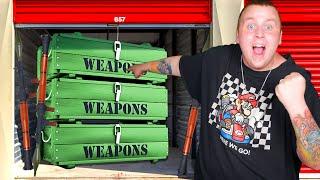 I Bought a Storage Unit FULL OF WEAPONS For $250