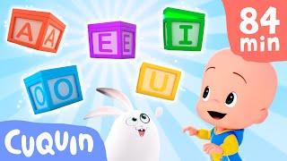 Vowel boxes learn the letters with Cuquin and more educational videosVideos & cartoons for babies