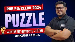 Pre Level Puzzles  Reasoning  Bank Exams 2024  Ankush Lamba  Banking Chronicle