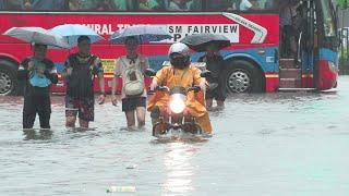 Typhoon Gaemi floods streets in Philippines capital  AFP