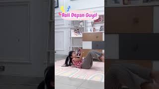 SAMANTHA UDAH BISA ROLL DEPAN DAN BELAKANG  #viral